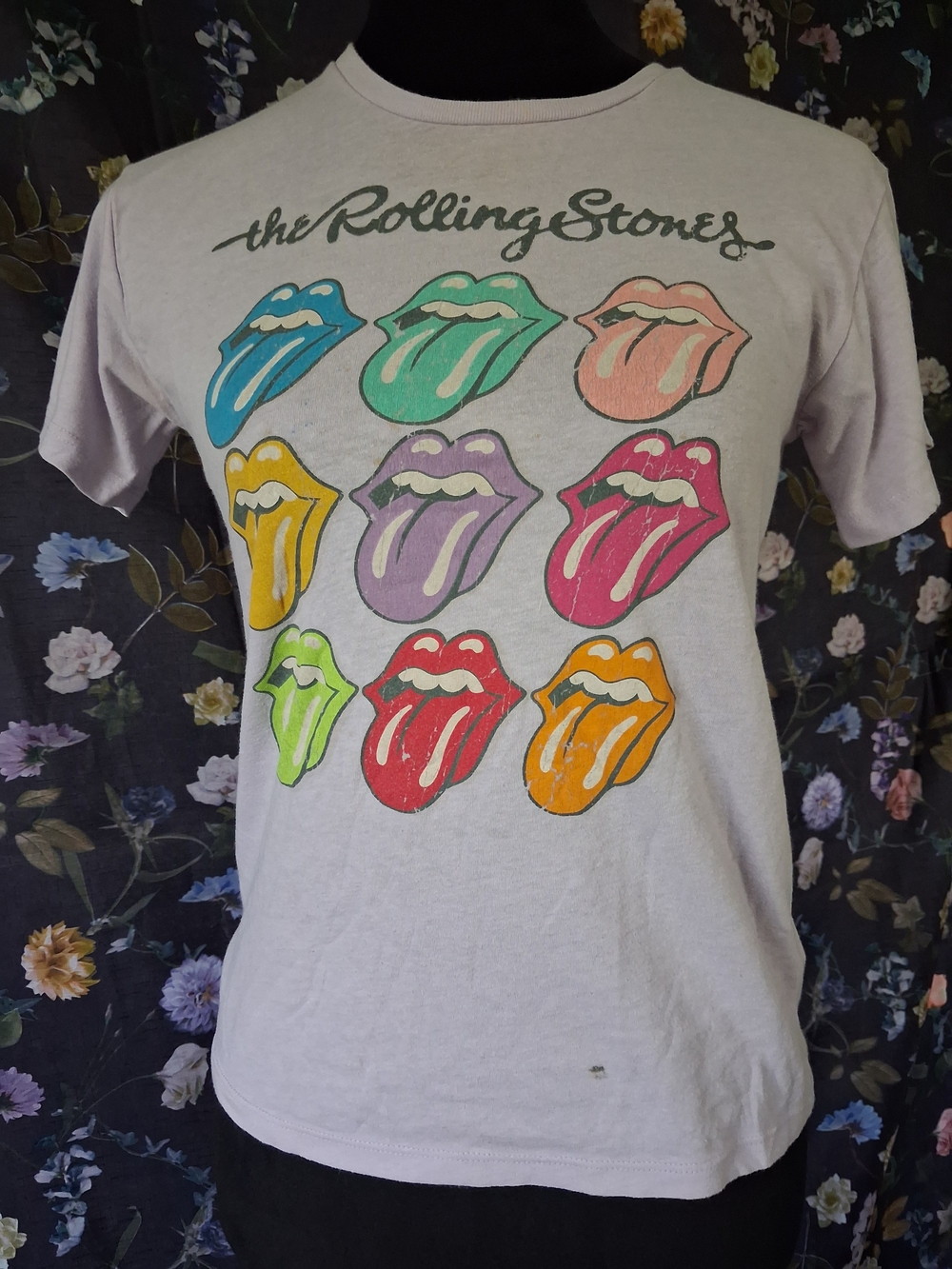 The Rolling Stones Multicolor Graphic Tee - White